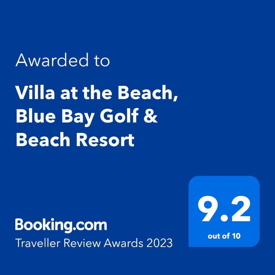 Villa At The Beach, Blue Bay Golf & Beach Resort Экстерьер фото